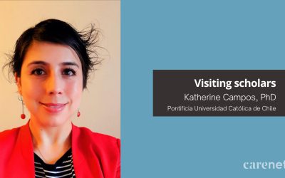 Katherine Campos, investigadora de la Universidad Catòlica de Chile, realiza una estancia de investigación con CareNet