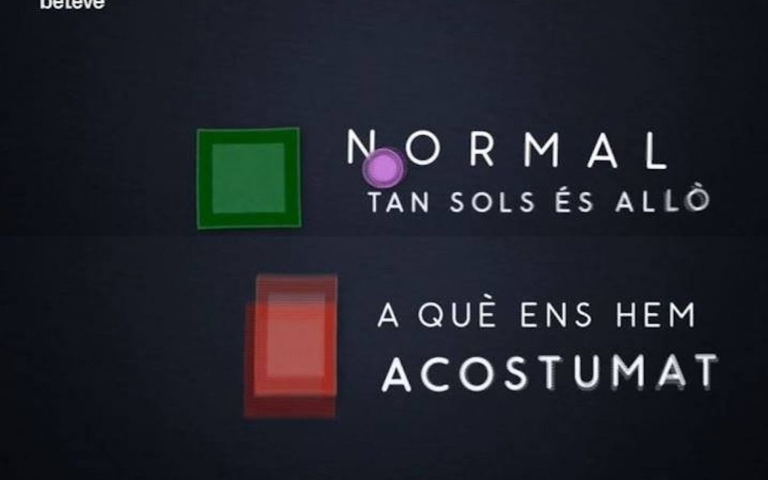 Asun Pié y Andrea García Santesmases en el programa de Betevé «Trébol de 4 hojas»